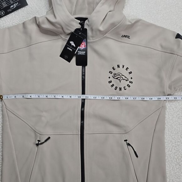 793 NWT UNRL x Broncos Impact Full-Zip SIZE SMALL Color SAND - Picture 9 of 13